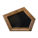 Tabla Pentagon de scris cu creta accesoriu pentru casute si complexe de exterior
